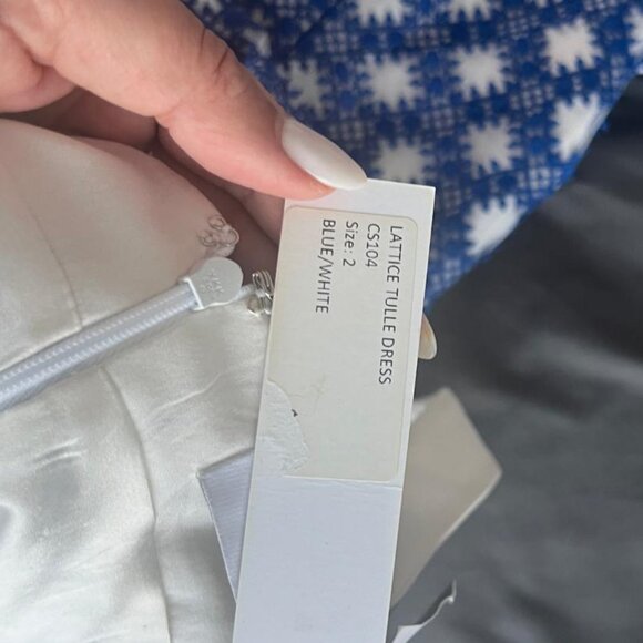 Beautiful Blue Kimora Lee Simmons Size 2 - Picture 3 of 4